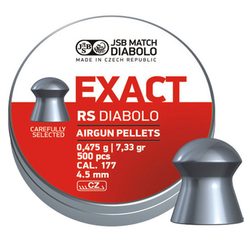JSB Exact RS, 4,52mm - 0,475g
