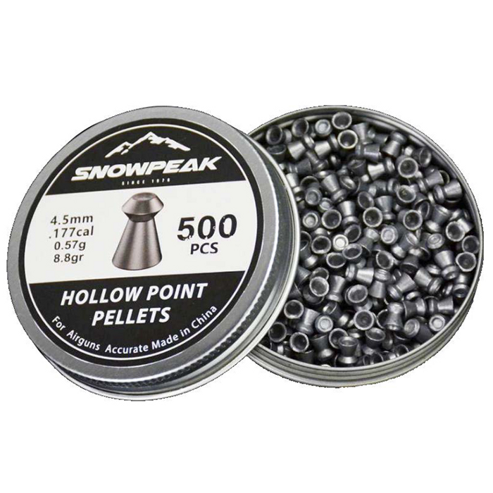 Snowpeak Hollow Point Pellets 4,5mm (0,57g) 500st