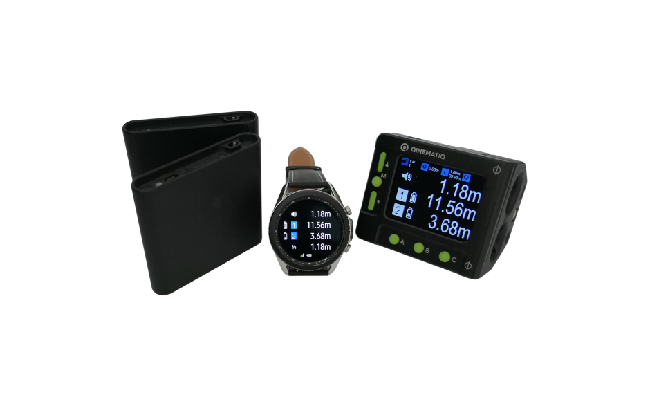 Qinematiq SMART RANGER 2 set (2 TAGs & Smartwatch)
