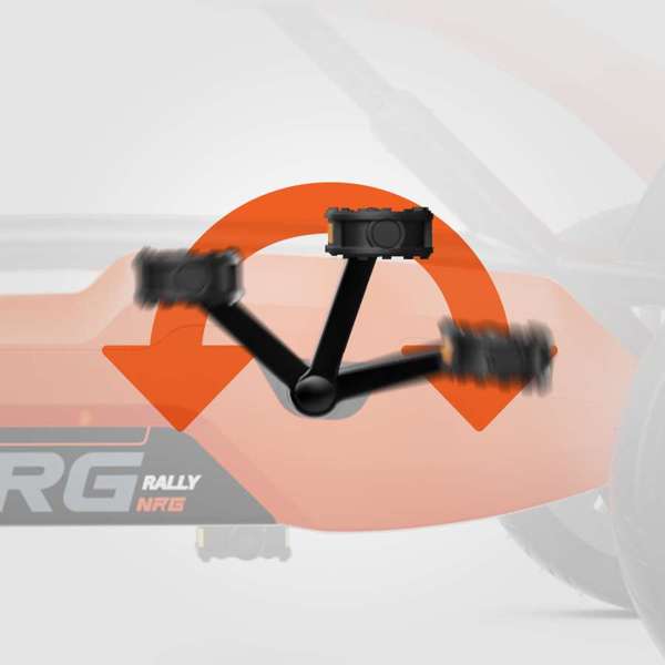 BERG trampbil RALLY NRG ORANGE - 7
