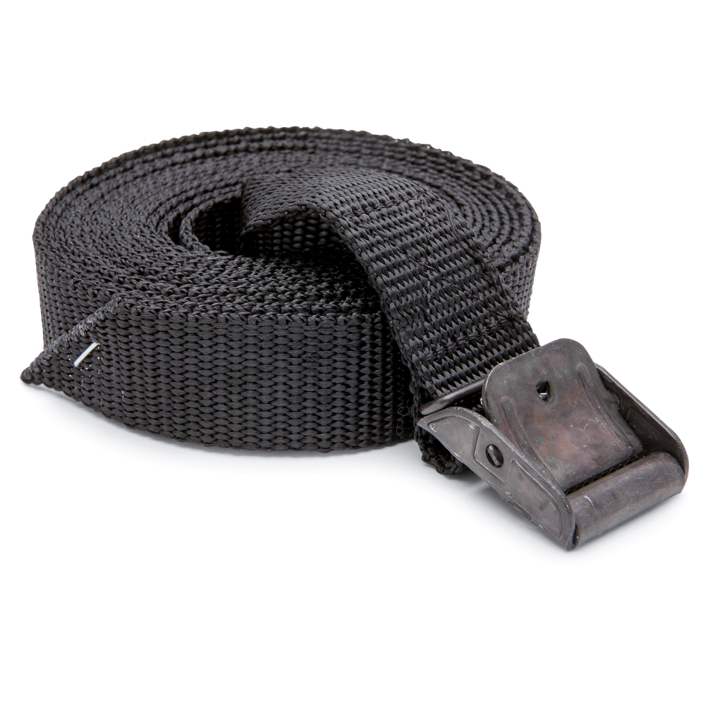 Spännrem 25mmX3m svart 400kg 2-PACK Nettoprisad artikel