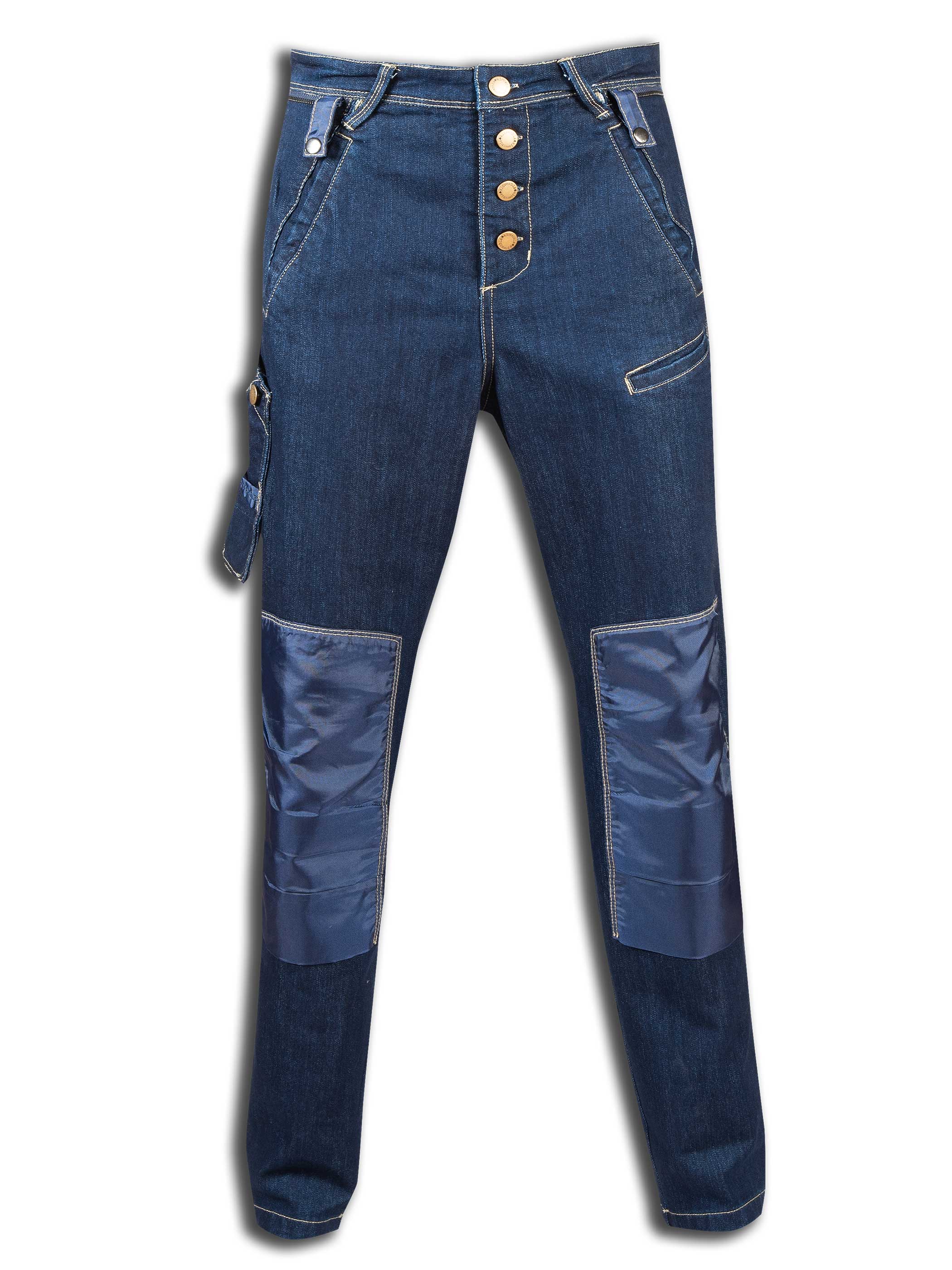 Annie denim worker pants - arbetsbyxa dam - 11