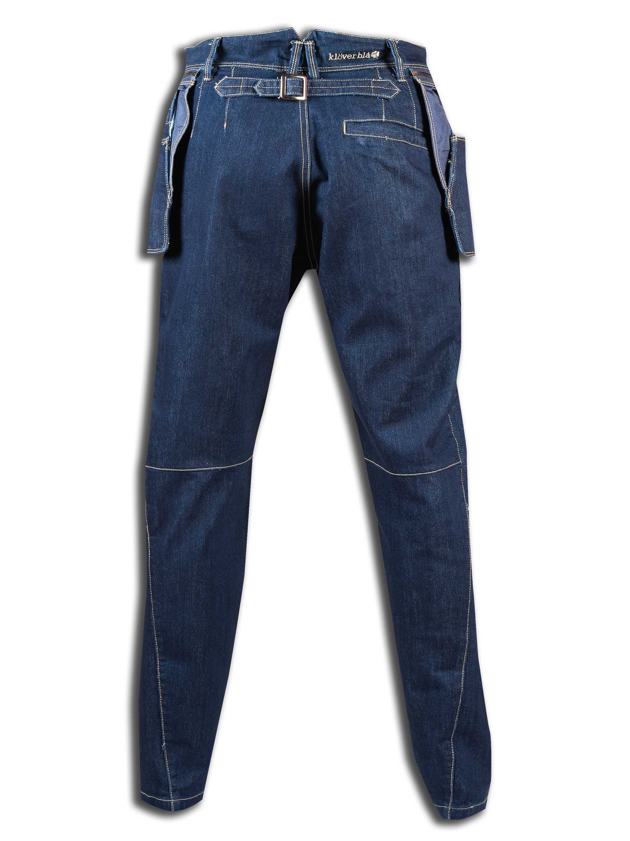 Annie denim worker pants - arbetsbyxa dam - 9