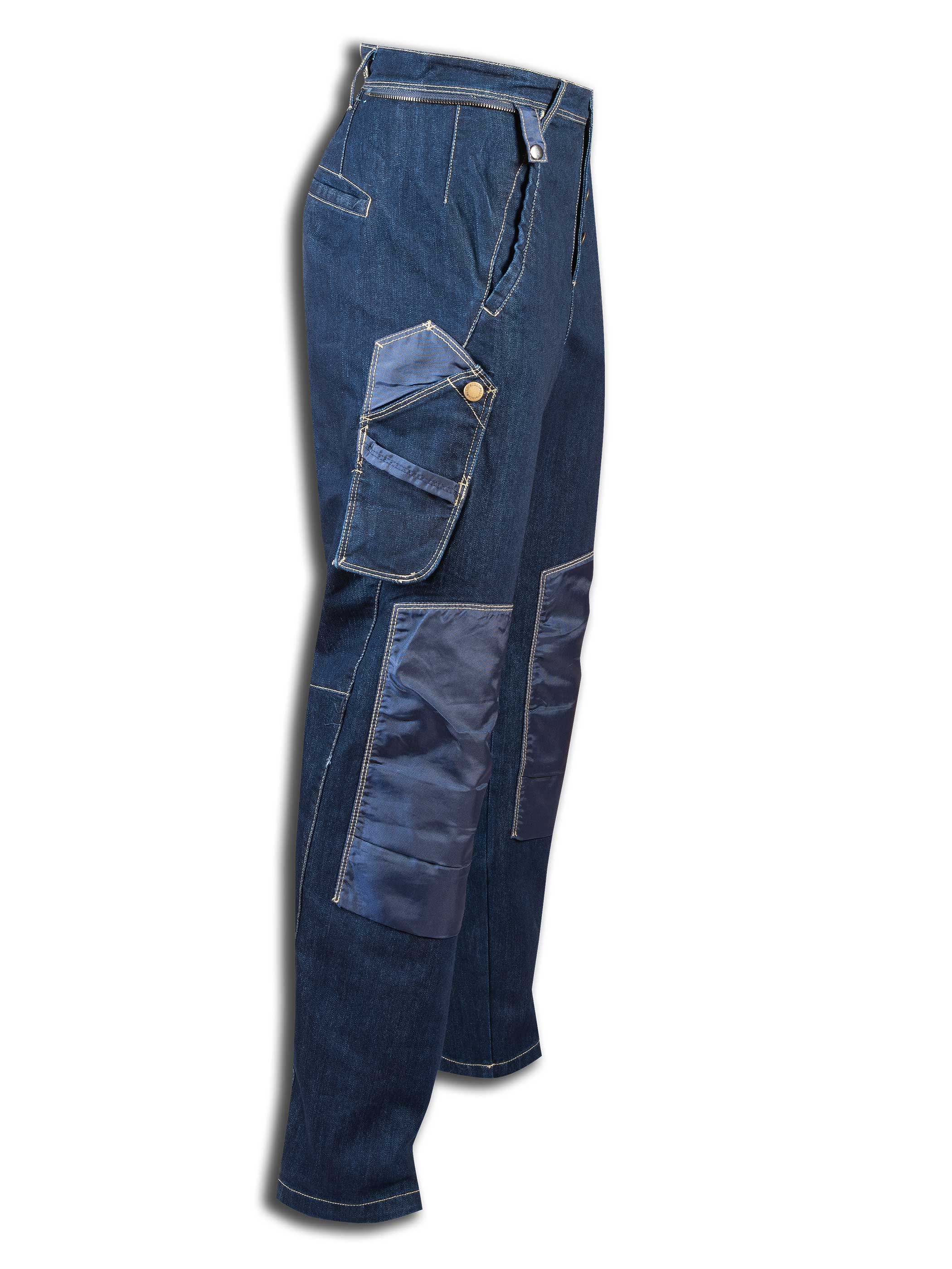 Annie denim worker pants - arbetsbyxa dam - 10