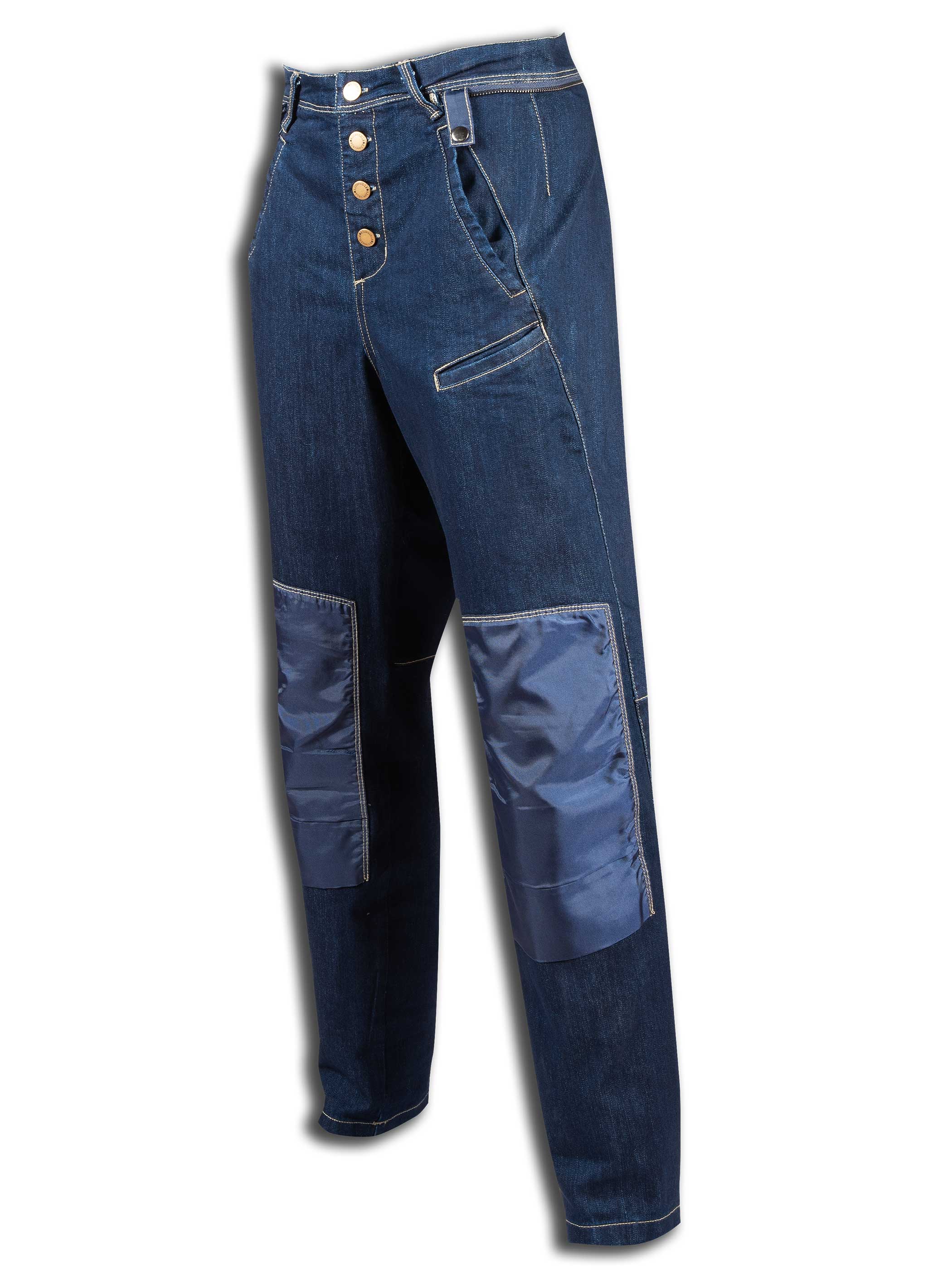 FOUNDOUR DENIM WORK PANTS 34 FOUNDOUR - COLOR DENIM PANTS – IN MY