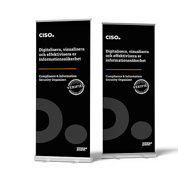 Svart roll-up Ciso, ON DEMAND