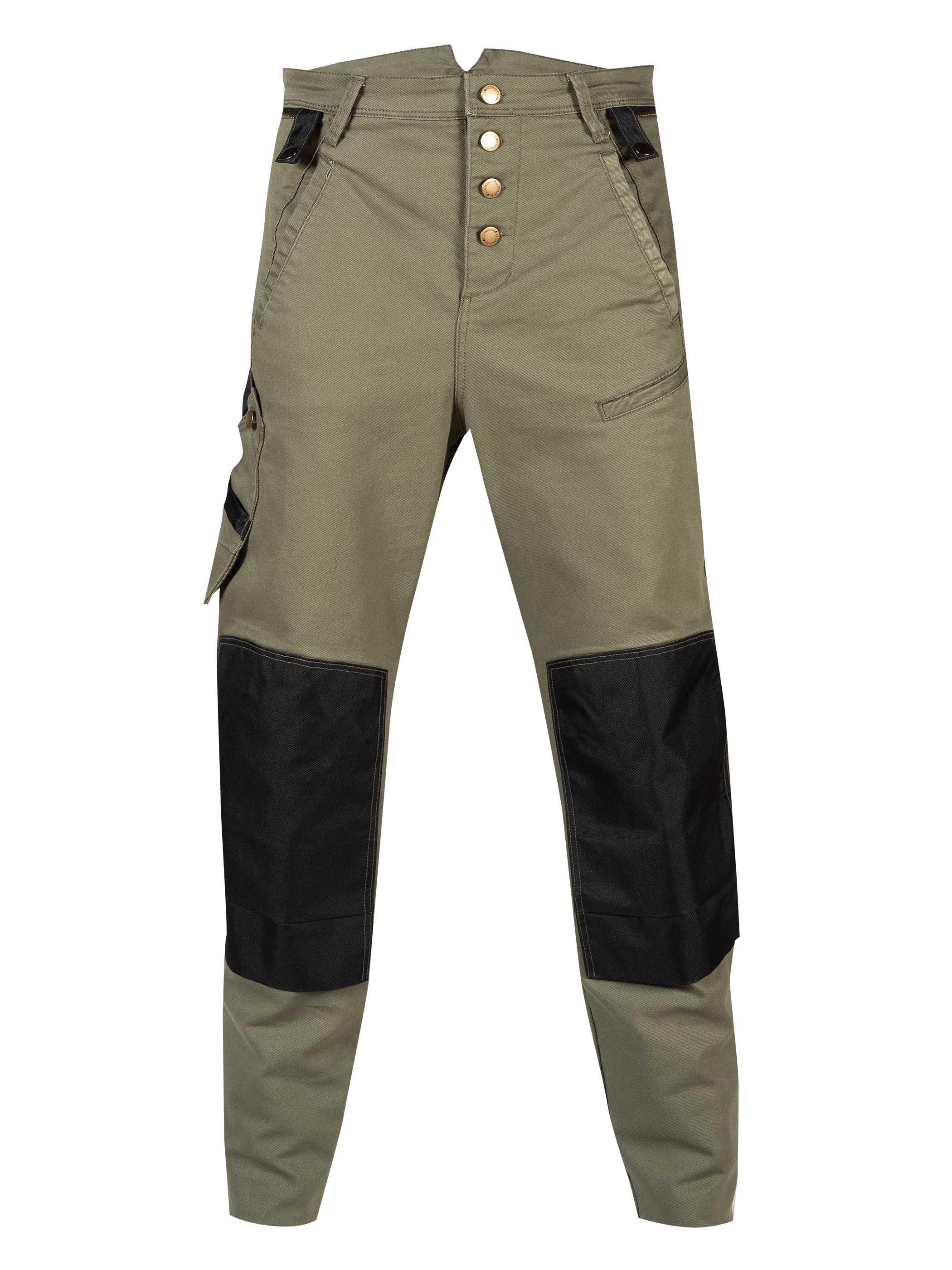 Annie worker pants - arbetsbyxa dam - Olive - 9