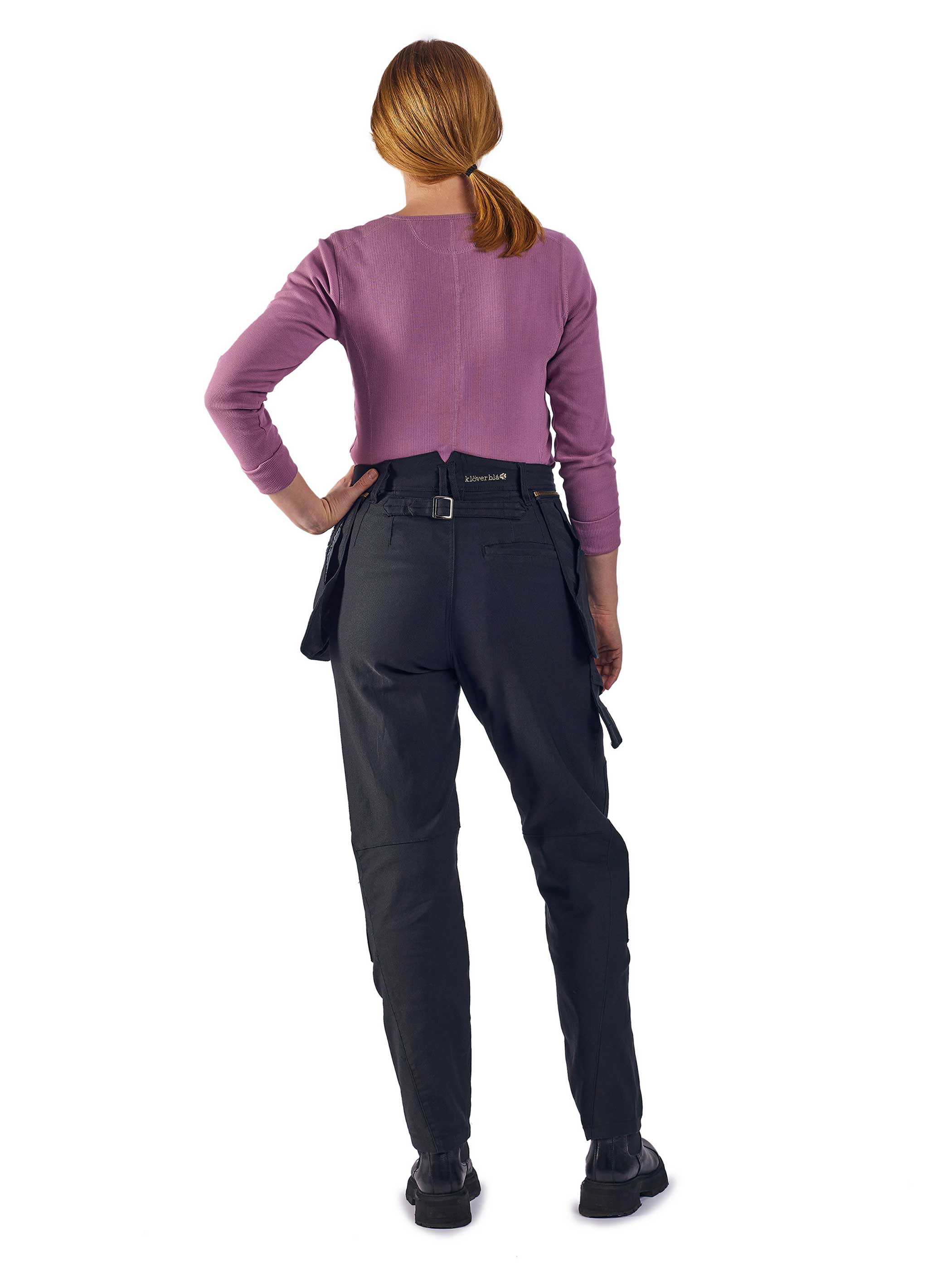 Annie worker pants - arbetsbyxa dam - Black - 2