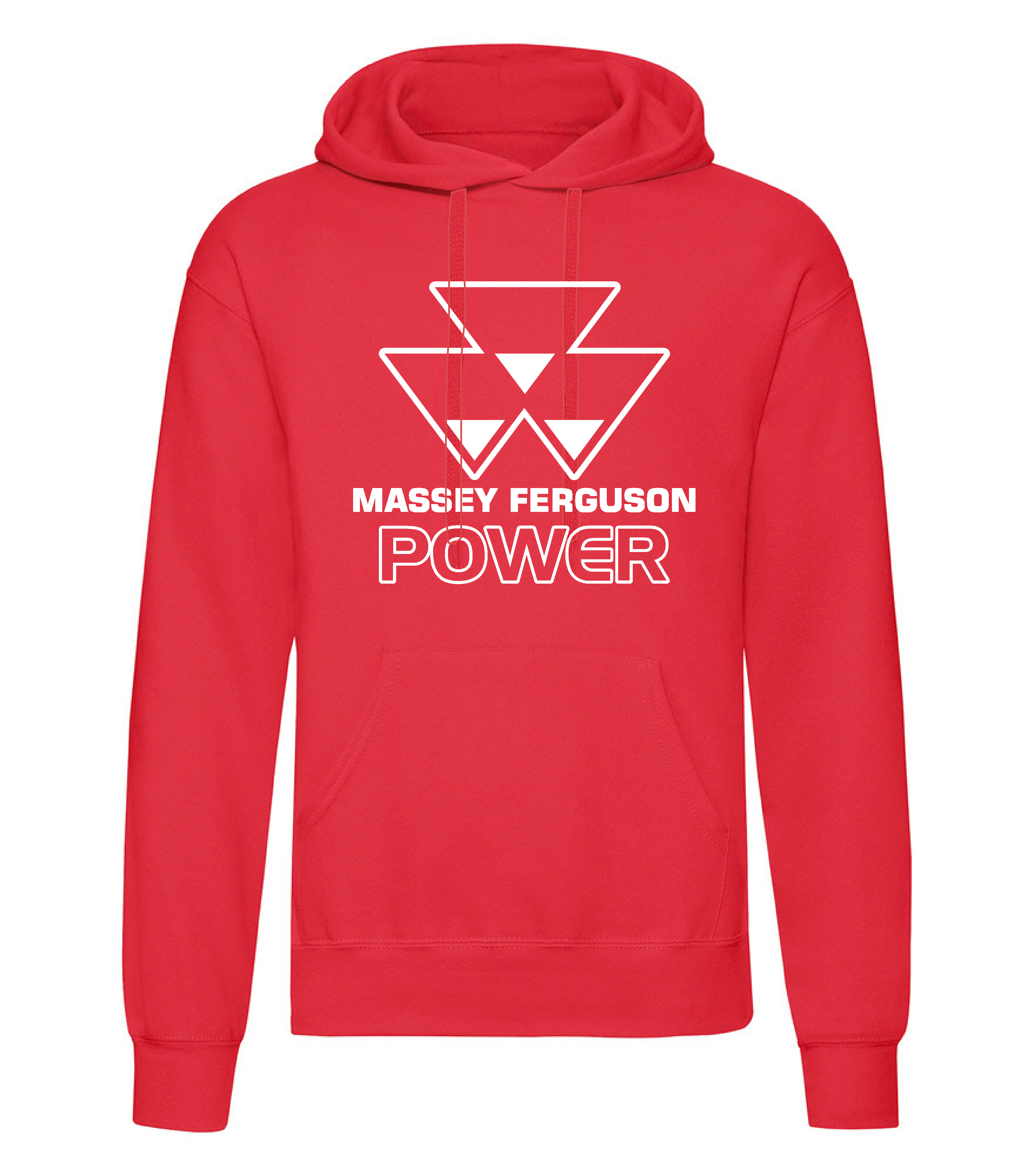 Huvtröja Massey Ferguson Power Röd 