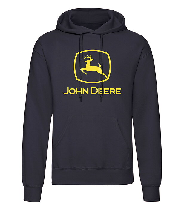 Huvtröja John Deere Svart 