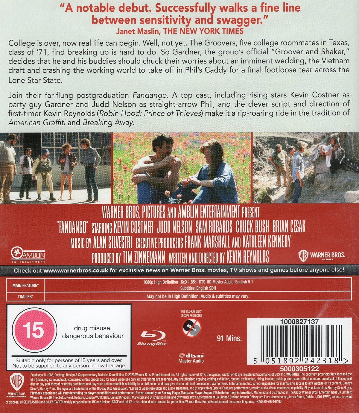 Fandango (ej svensk text) (Blu-ray) - 2