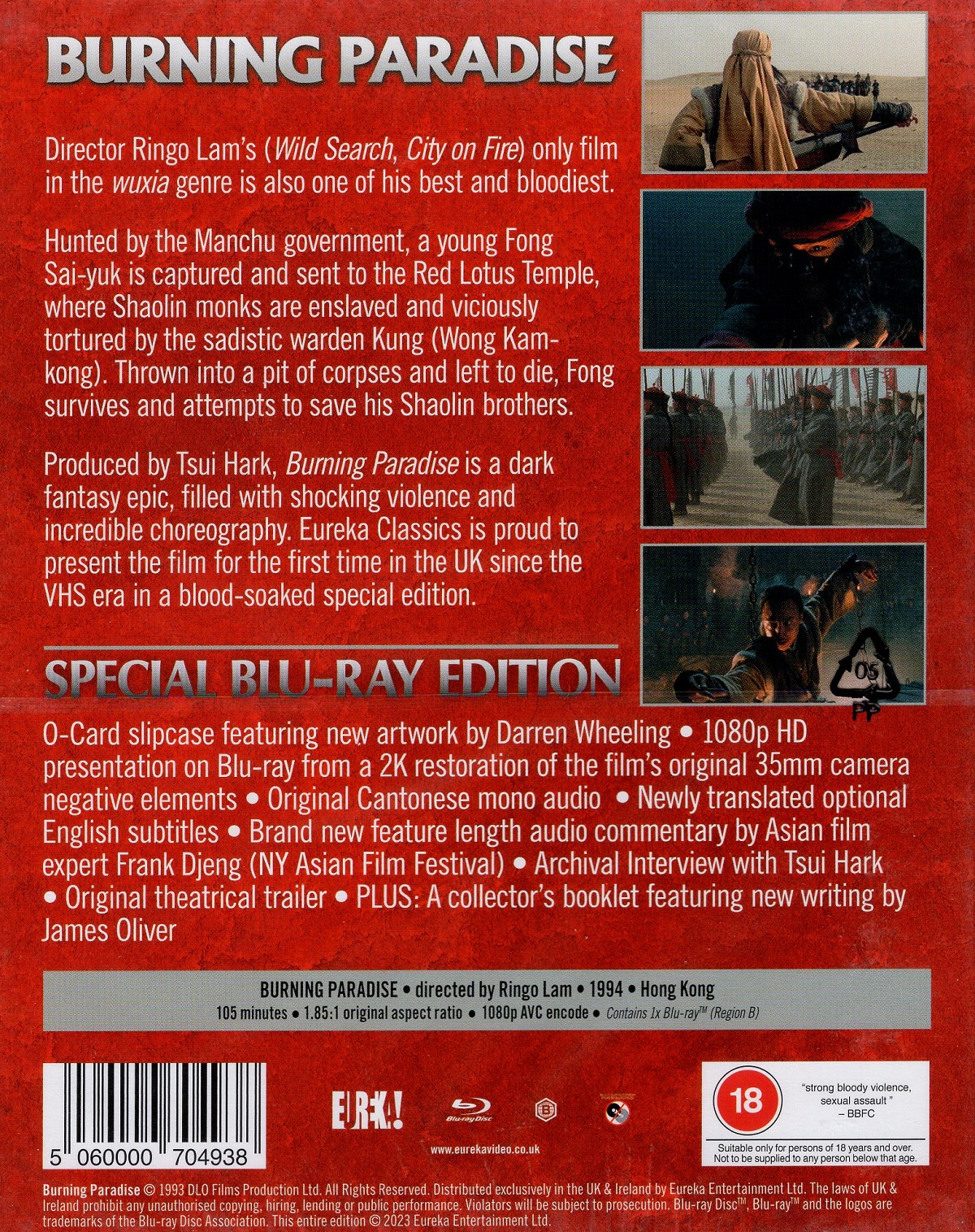 Burning Paradise (Limited Edition) (ej svensk text) (Blu-ray) - 2