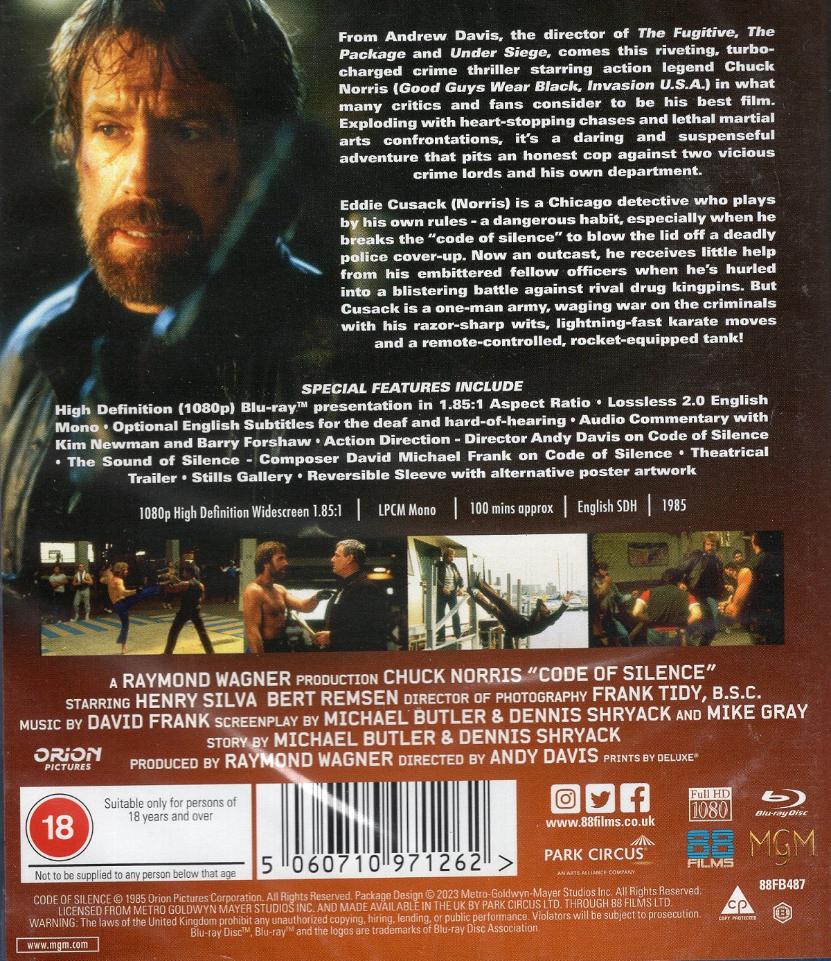 Code of Silence (ej svensk text) (Blu-ray) - 2