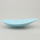 Stig Lindberg (Reptil 1953) Light Blue Leaf Dish with Scale Relief 32 cm