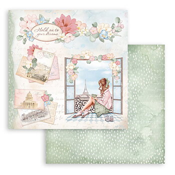 Stamperia - Create Happiness Oh lá lá - Window