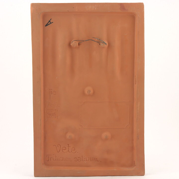 アイモ・ニェットボリ  長方形の陶板 小麦モチーフ  31cm  1970年代 #768