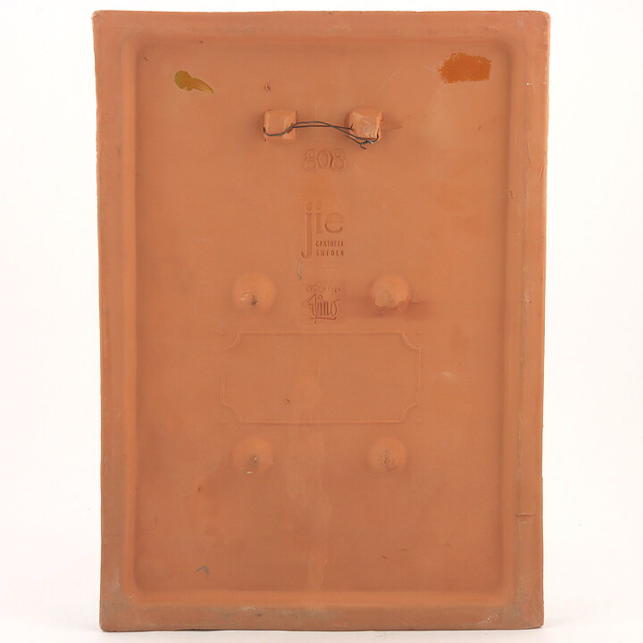 Aimo Nietosvuori (1970s) Rectangular Wall Plaque with Landscape Motif 30 cm #808