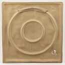Aimo Nietosvuori (1970s) Quadratic Wall Plaque with Colorful Flower Decor 30 cm  [Sample Images]