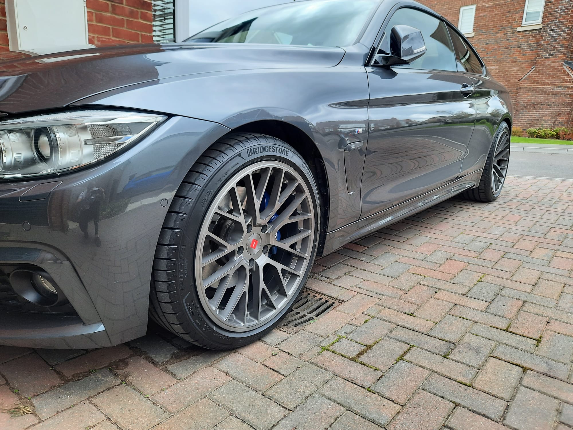 21" Ispiri FFP1 Carbon grey brushed 5x112 - 5