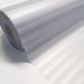 Diskret randigt frost Metervara Fullbredd 90 cm Insynsskydd