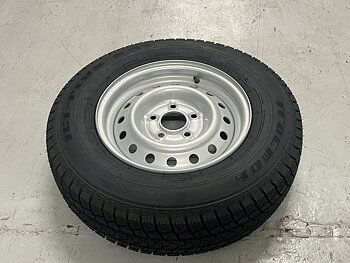 Vinterhjul odubbade  185/80 R14 C8 5 Bult