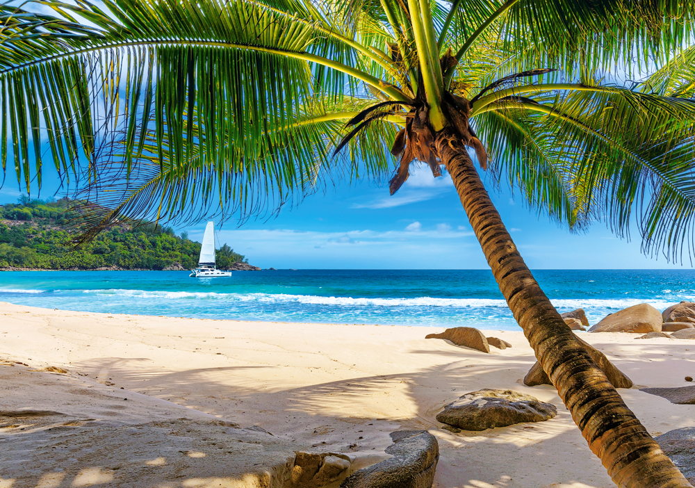 Holidays in Seychelles, 500-bitarspussel (B-53827)
