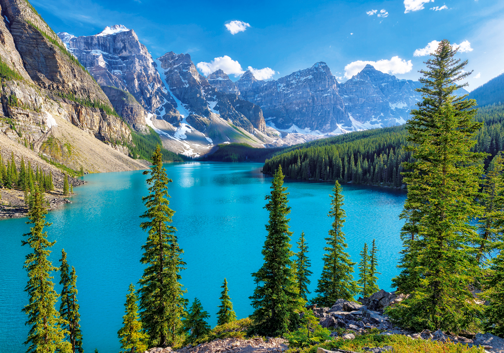 Spring at Moraine Lake, Canada, 500-bitarspussel (B-53810)