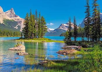 Maligne Lake, Canada, puslespil med 500 brikker (B-53803)