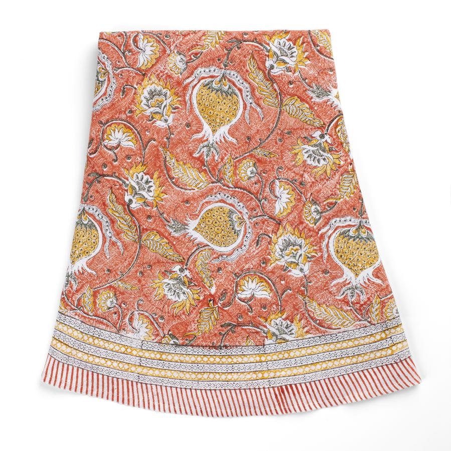 Chamois Duk Pomegranate Orange - 220 cm