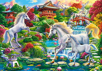 Unicorn Garden, 1500-bitarspussel (C-152117)