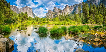 Yosemite Valley, USA, puslespil med 4000 brikker (C-400362)