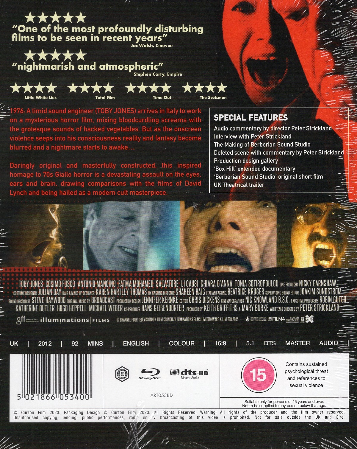 Berberian Sound Studio (ej svensk text) (Blu-ray) - 2