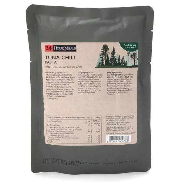 Tonfiskpasta med chili, 24 Hour Meals
