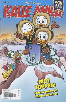 Kalle Anka & CO nr 23 2023, Mot toppen!