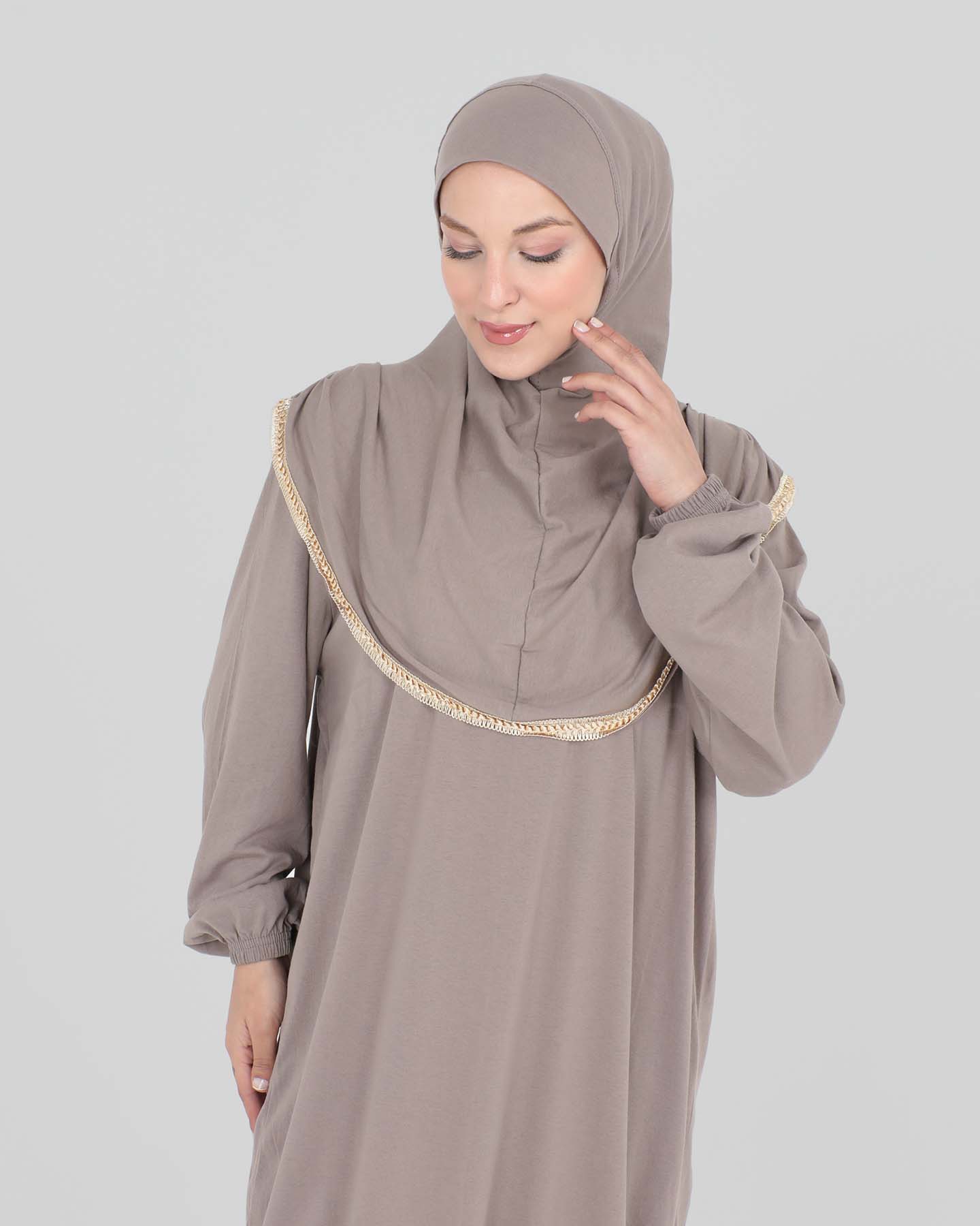 Prayer Clothes Safia - Brown - 4