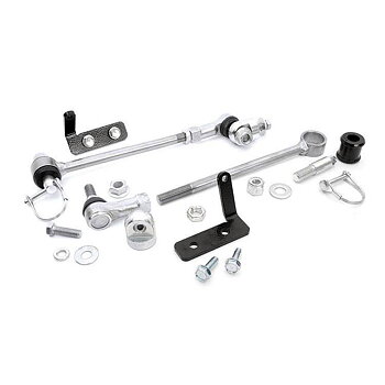 Rough Country Front Quick Disconnect Sway Bar Links 3.5-6" - Jeep XJ