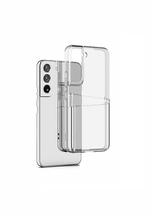 Samsung Galaxy S20 - Transparent Skal Dubbel Kortfack + Heltäckande Härdat Skyddsglas