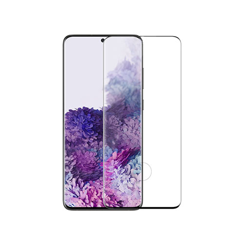Samsung Galaxy S20 Plus - Transparent Skal Dubbel Kortfack + Heltäckande Härdat Skyddsglas - 2