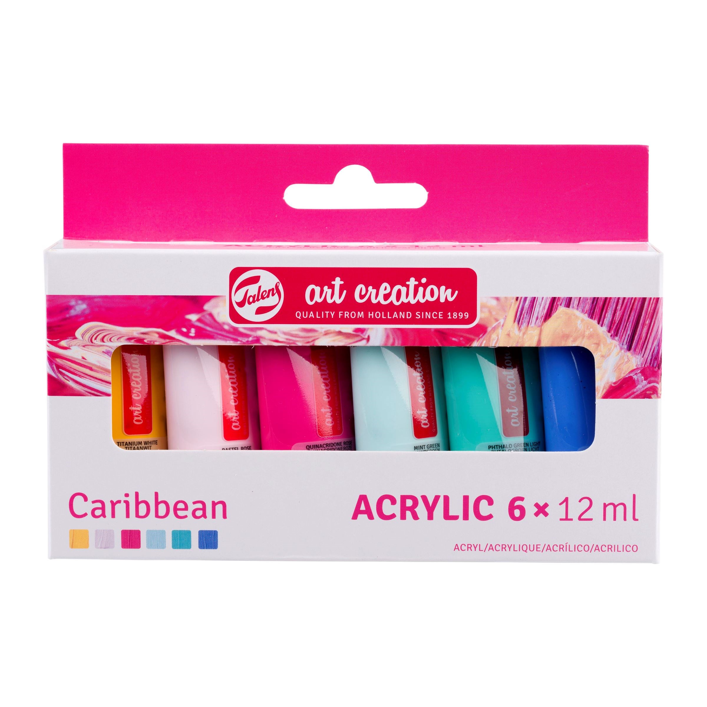 Talens Art Creation Acrylic colour set Caribbean