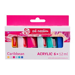 Talens Art Creation Acrylic colour set Caribbean