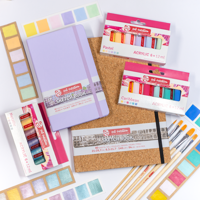 Talens Art Creation Acrylic colour set Caribbean - 3