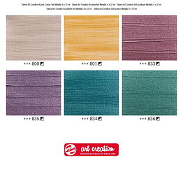 Talens Art Creation Acrylic display 100 x 12 ml Metallic