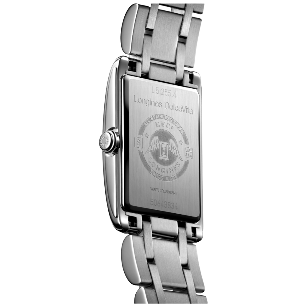 L5.255.0.71.6 Longines DolceVita romerska siffror diamant bezel 20,80 X 32,00 