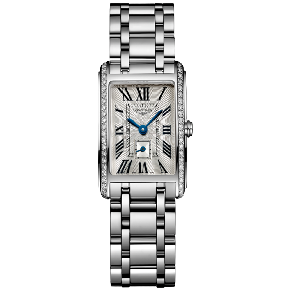 L5.255.0.71.6 Longines DolceVita romerska siffror diamant bezel 20,80 X 32,00 