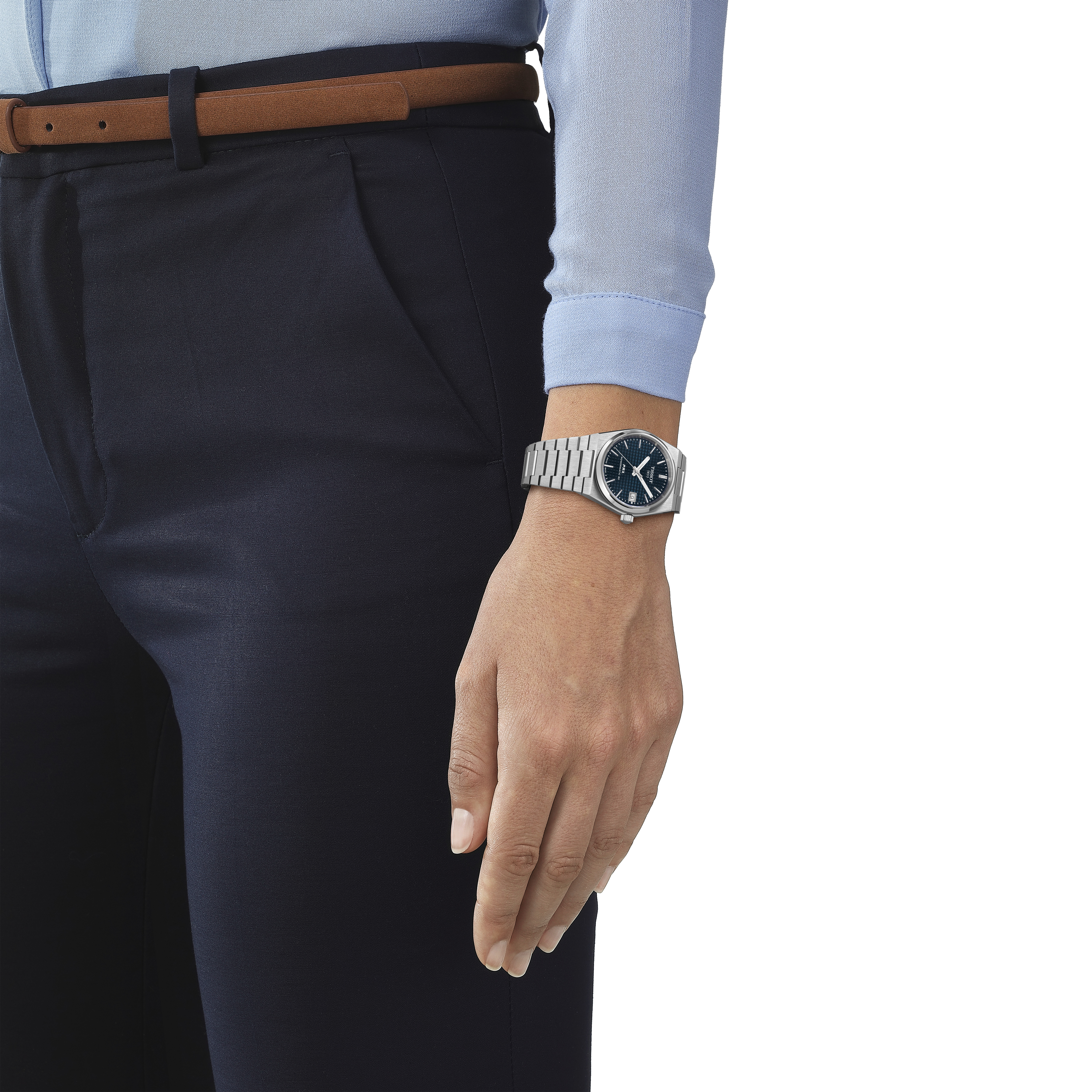 T137.207.11.041.00 Tissot PRX 35 Powermatic 80 blå