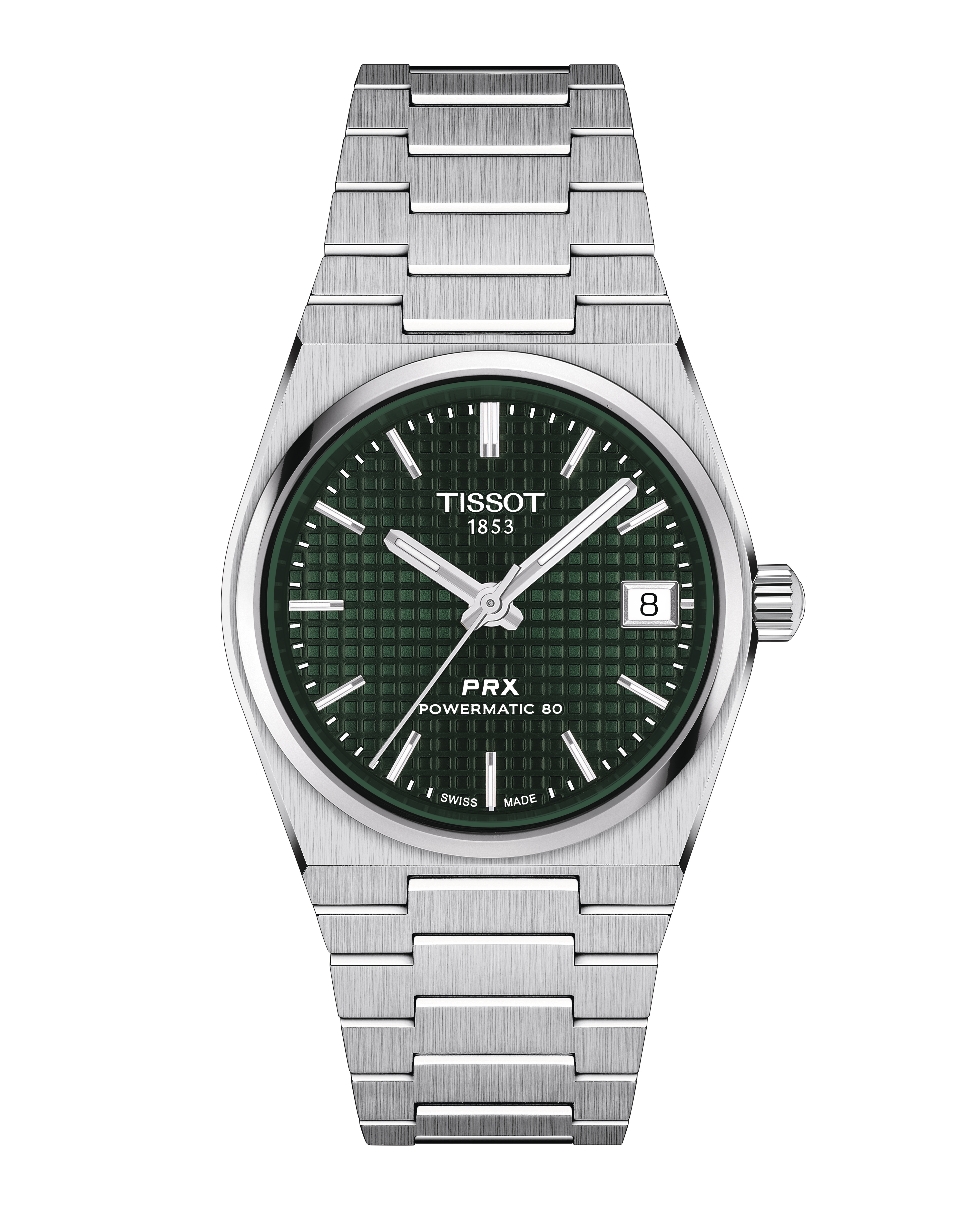 T137.207.11.091.00 Tissot PRX 35 Powermatic 80 grön