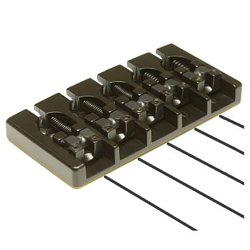 PN-8370-B5 GHOST Hipshot A-Style Bass Bridge (5-string)