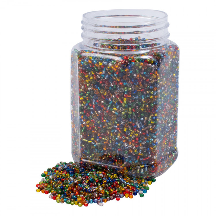 Glaspärlor 2mm glans