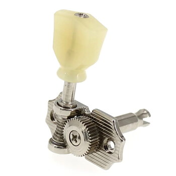 Graph Tech PRN-4424-NO RATIO Waffle-Back Retro Electric Guitar Machine Heads (3+3)