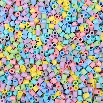 Rörpärlor pastell 5.000 st